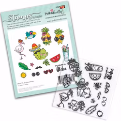 Clear stamps - Tropical Fever