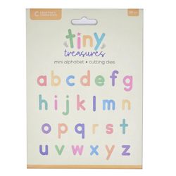 Cutting Dies - Mini Alphabet