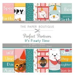 Papper 20 x 20 cm - Pawty Time