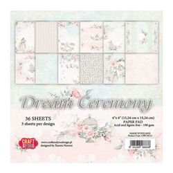 Pappersblock 15 x 15 cm - Dream Ceremony