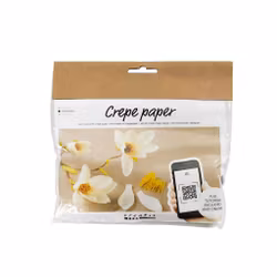 Mini DIY kit kräppapper - Magnoliakvist
