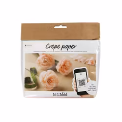 Mini DIY kit kräppapper - Nejlikor