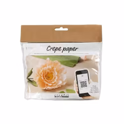 Mini DIY kit kräppapper - Pion