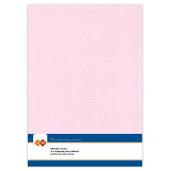 Linen cardstock A4 - Light pink (10 st)