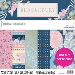 Papper 30 x 30 cm - Bloomsbury
