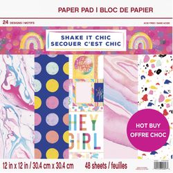 Papper 30 x 30 cm - Shake it chic