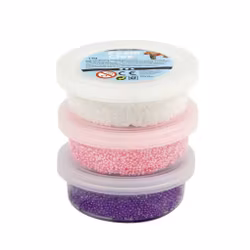 Foam Clay lera - glitter (3 x 14 g)