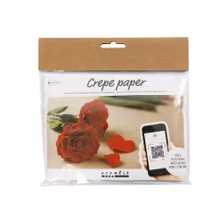 Mini DIY kit kräppapper - Rosor