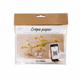 Mini DIY kit kräppapper - Körsbärskvist