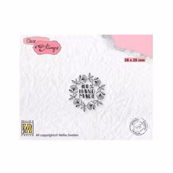 Clear stamp - 100% handmade
