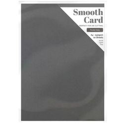 Smooth cardstock A4 - Pewter grey (10 st)