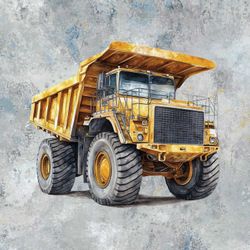 Joggingtyg Gul dumper (40 x 50 cm)
