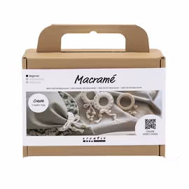 DIY kit makramé - Servettringar