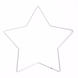Metallram 32 cm - Stjärna