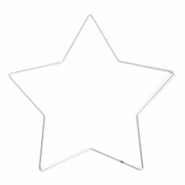 Metallram 32 cm - Stjärna