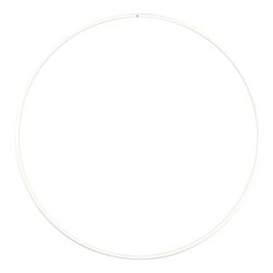 Metallring 30 cm - vit