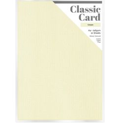 Classic cardstock A4 - Cream (10 st)