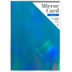 Mirror card A4 - Iridescent - Tidal Wave (5 st)