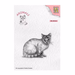 Clear stamp - Katt
