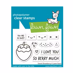 Clear stamps - Sweet Strawberry