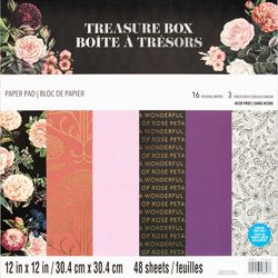 Papper 30 x 30 cm - Treasure Box