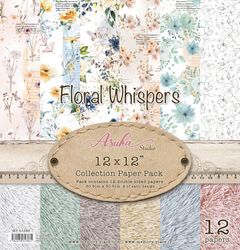 Papper 30 x 30 cm - Floral Whispers