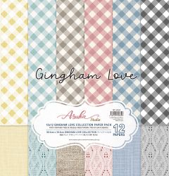 Papper 30 x 30 cm - Gingham Love