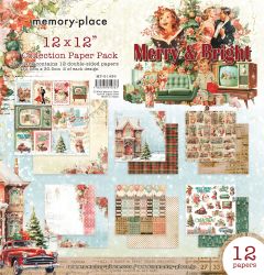 Papper 30 x 30 cm - Merry & Bright