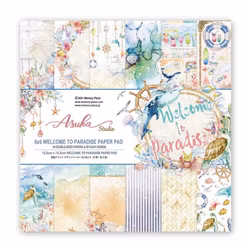 Papper 15 x 15 cm - Welcome to Paradise