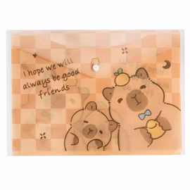 A4 mapp - Capybaravänner