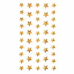 Strasstjärnor - guld