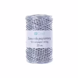 Papperswire - silver (25 m)