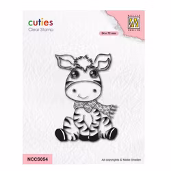 Clear stamp - Zebra