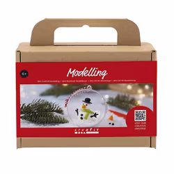 Mini DIY kit modellera - Snögubbe