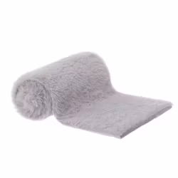 Pälsband 15 cm - ljusgrå (1 m)