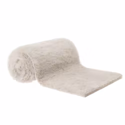 Pälsband 15 cm - beige (1 m)