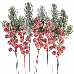 Frostade julgrenar 26 cm (10 st)