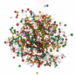 Styrolitkulor med glitter