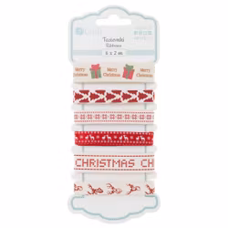 Dekorband - Scandi christmas (6 x 2 m)