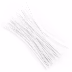 Piprensare 4 mm - Vit (25 st)