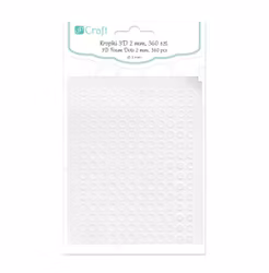 3D runda häftkuddar 5 mm (306 st)