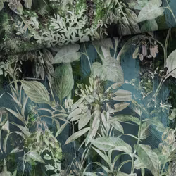 Bambuväv Djungelblad