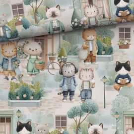 Joggingtyg Kattstaden