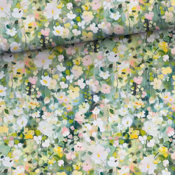 Bomullsjersey Gröna ängen