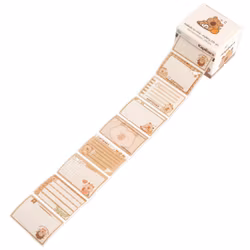 Etiketter på rulle - Capybara (256 st)