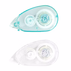 Dubbelhäftande tejp på roller (2 st)