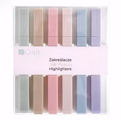 Highlighters - Silk pastels (6 st)
