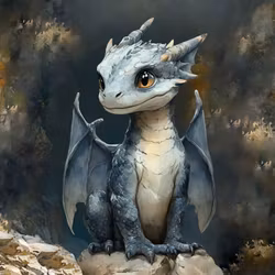 Joggingtyg - Lilldraken (40 x 50 cm)