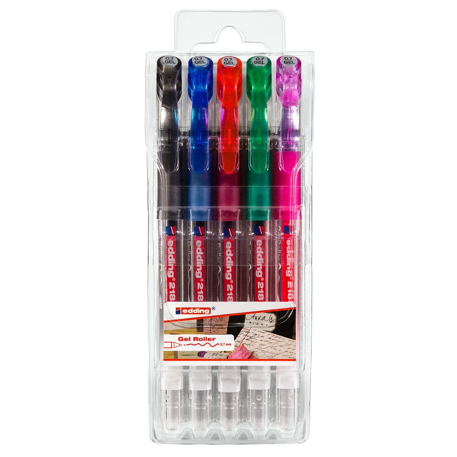 Edding gel roller set (5 st)