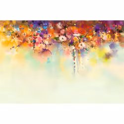 Joggingtyg - Blomsterdröm (110 x 72 cm)